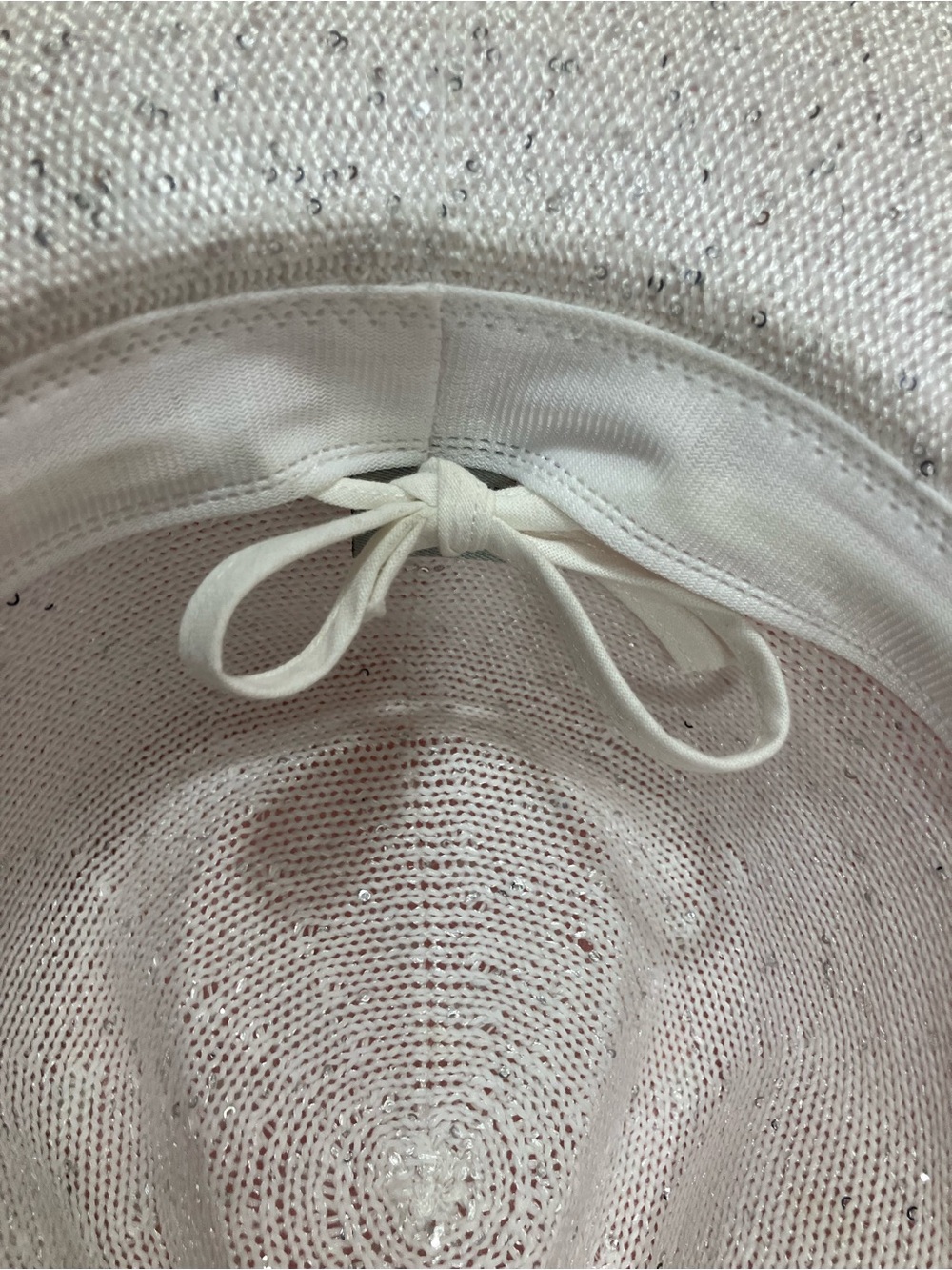 Stylish Women's White Straw Cowboy Hat - Picture 11 of 14